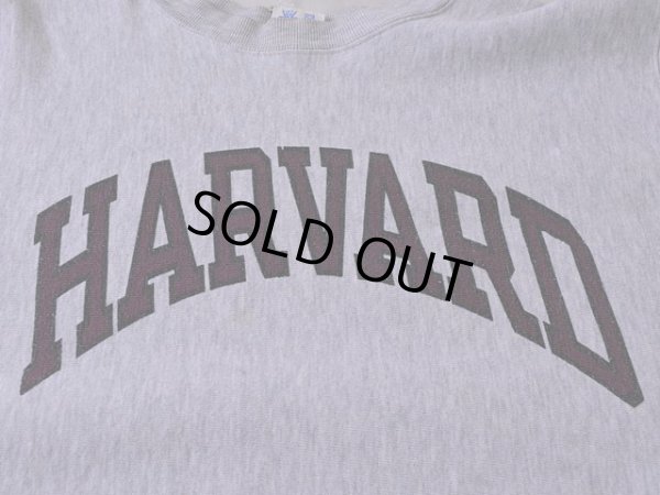 画像6: 1980s【Champion】リバースウィーブスウェット HARVARD染み込み　 表記L 