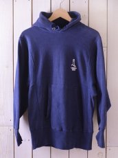 画像1: 1970s【Champion×LANDS'END】リバースウィーブパーカー 単色タグ 表記S  (1)