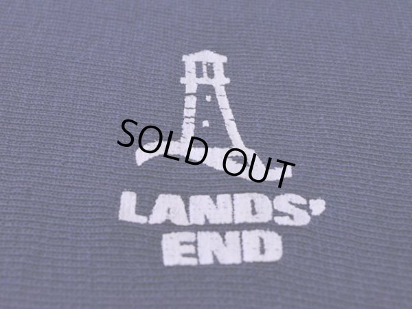 画像8: 1970s【Champion×LANDS'END】リバースウィーブパーカー 単色タグ 表記S