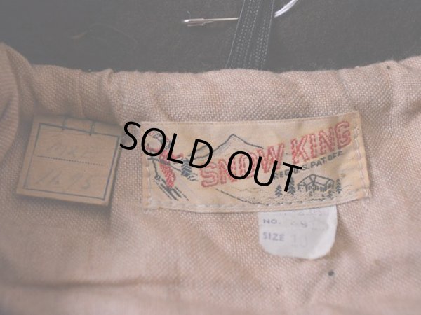 画像3: 1950s【SNOW KING】ウールコート DEAD STOCK!!　 KidsVintage　 表記10 