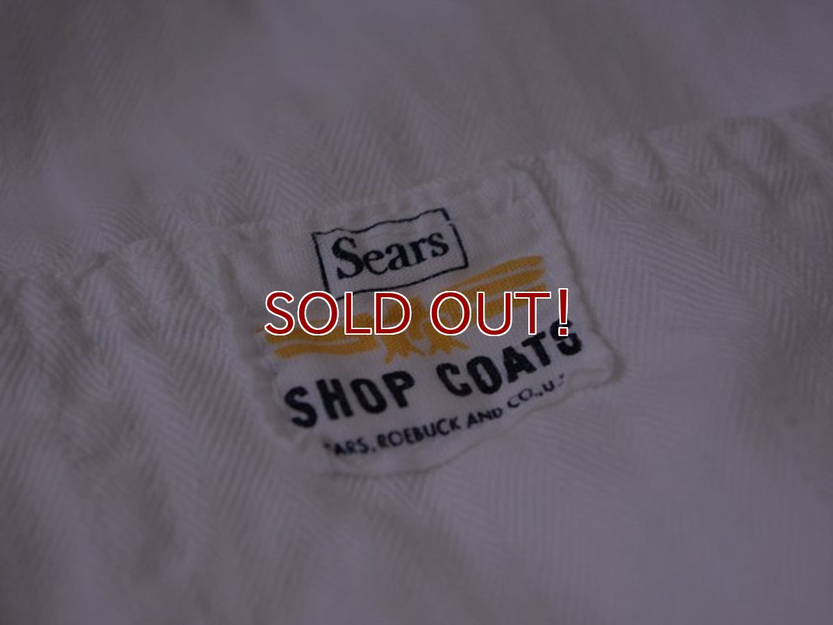 画像3: 1960s【Sears】ヘリンボーンショップコート　 実寸L  (3)