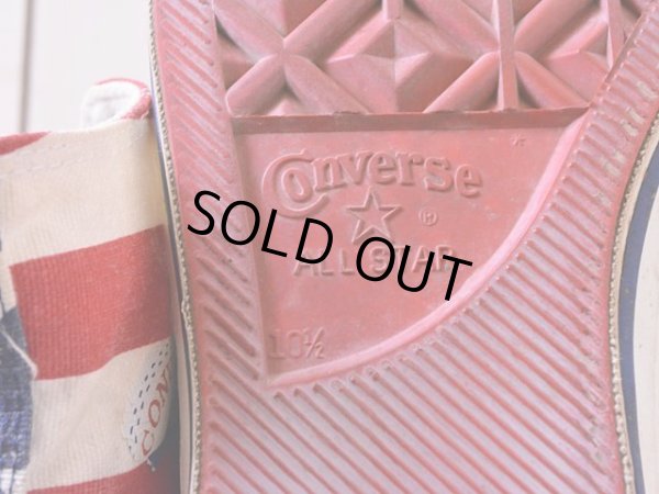 画像7: 1990s US製【CONVERSE】ALL STAR Hi 星条旗　 表記10 1/2 