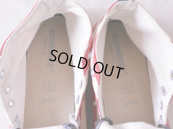 画像14: 1990s US製【CONVERSE】ALL STAR Hi 星条旗　 表記10 1/2 