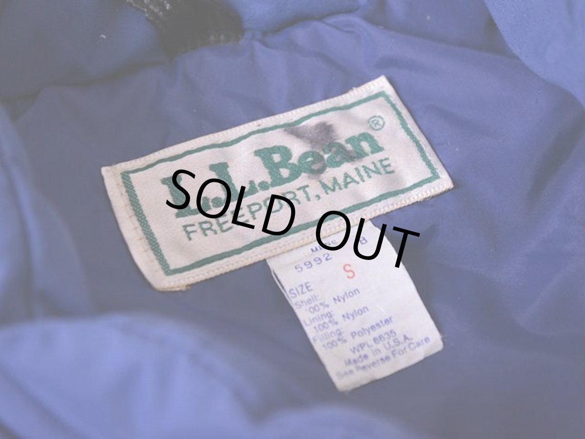 画像3: 1980s【L.L.Bean】中綿ベスト　 表記S  (3)