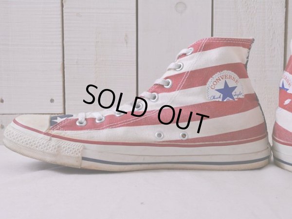 画像11: 1990s US製【CONVERSE】ALL STAR Hi 星条旗　 表記10 1/2 
