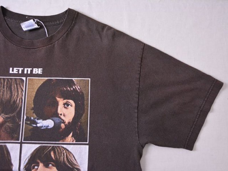 2000s THE BEATLES LET IT BE Tシャツ 表記XL - 古着屋HamburgCafe