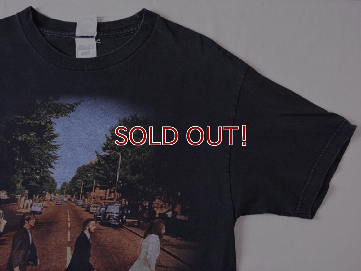 画像4: 1990s THE BEATLES ABBEY ROAD Tシャツ　 表記L  (4)