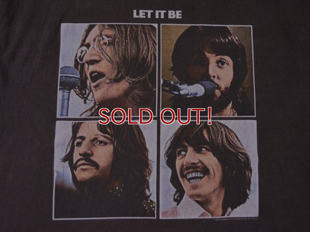 画像5: 2000s THE BEATLES LET IT BE Tシャツ　 表記XL  (5)