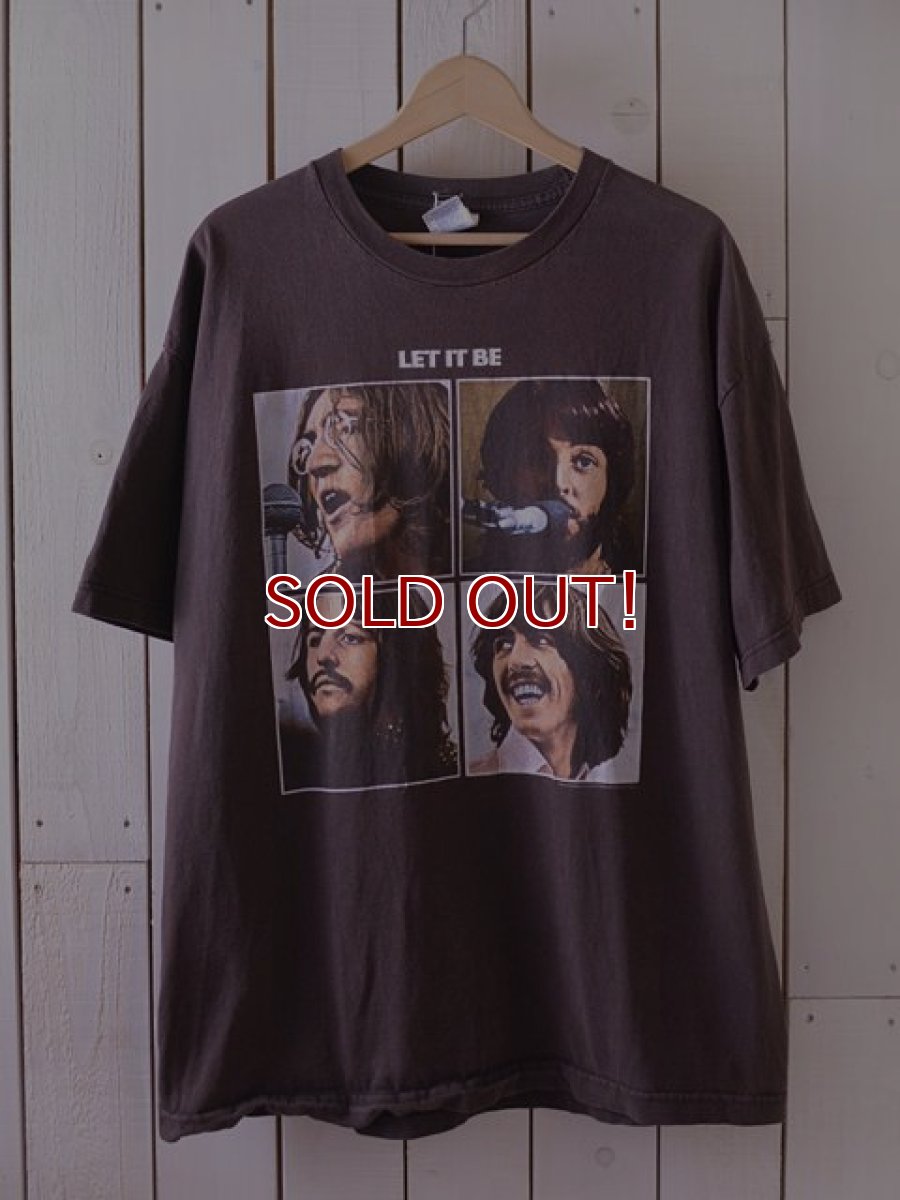 画像1: 2000s THE BEATLES LET IT BE Tシャツ　 表記XL  (1)