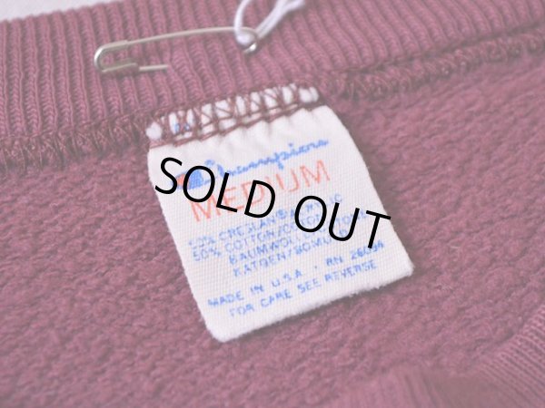 画像3: 1980s【Champion】カレッジスウェット　 表記M 