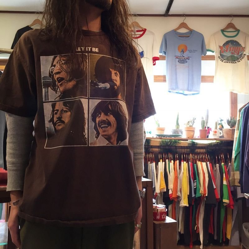 画像1: 2000s THE BEATLES LET IT BE Tシャツ 表記XL