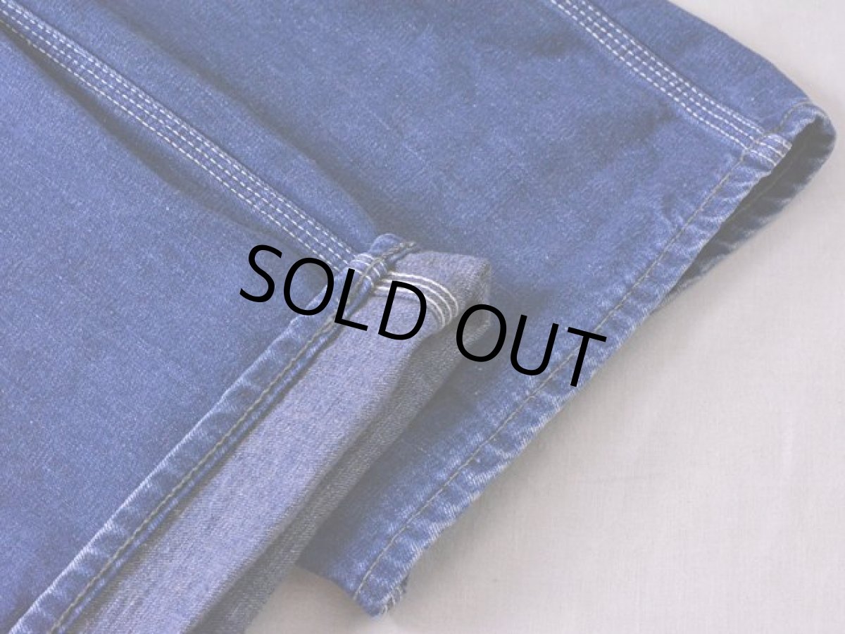 画像9: 1960s-70s【Lee】JELT DENIMオーバーオール　 実寸w36  (9)