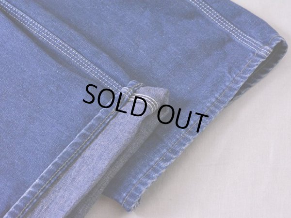 画像9: 1960s-70s【Lee】JELT DENIMオーバーオール　 実寸w36 