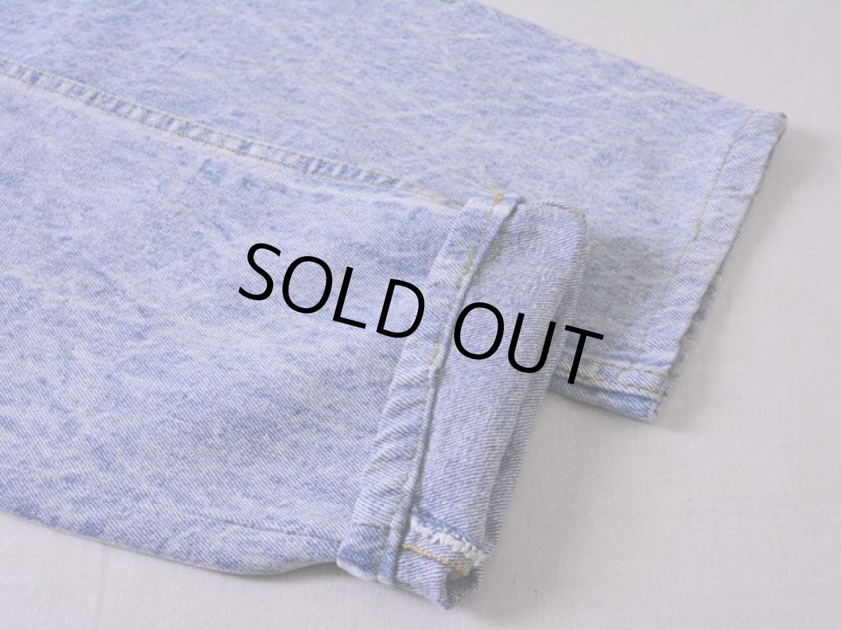 画像12: 1990s【Levi's】501ケミカル スリムフィット(RE-Silhouette)　 表記w32  (12)