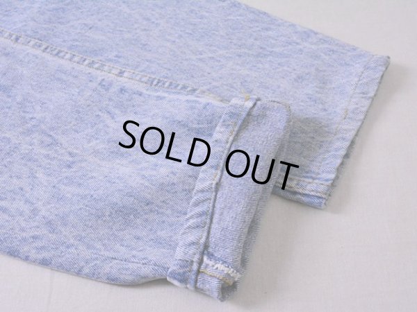 画像12: 1990s【Levi's】501ケミカル スリムフィット(RE-Silhouette)  表記w32