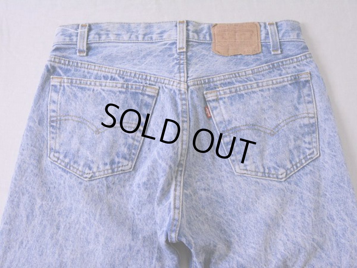 画像11: 1990s【Levi's】501ケミカル スリムフィット(RE-Silhouette)　 表記w32  (11)