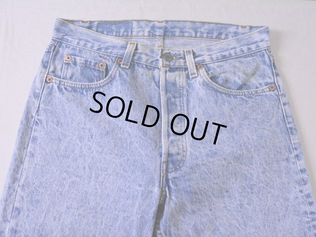 画像10: 1990s【Levi's】501ケミカル スリムフィット(RE-Silhouette)　 表記w32  (10)