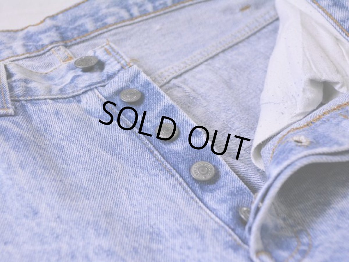 画像9: 1990s【Levi's】501ケミカル スリムフィット(RE-Silhouette)　 表記w32  (9)