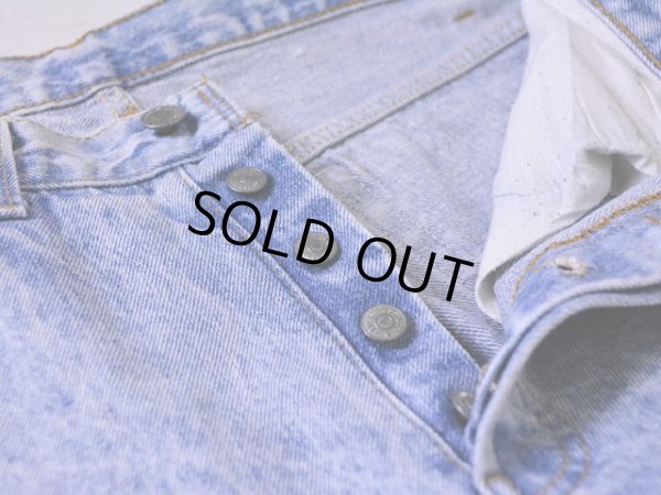 画像9: 1990s【Levi's】501ケミカル スリムフィット(RE-Silhouette)  表記w32