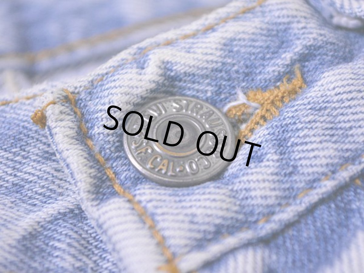 画像6: 1990s【Levi's】501ケミカル スリムフィット(RE-Silhouette)　 表記w32  (6)