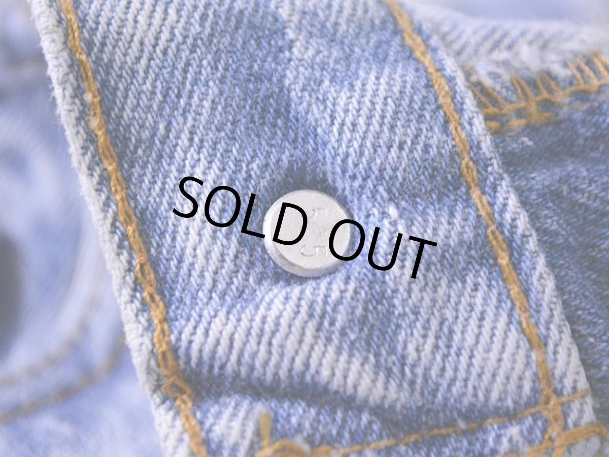 画像7: 1990s【Levi's】501ケミカル スリムフィット(RE-Silhouette)　 表記w32  (7)