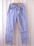 画像1: 1990s【Levi's】501ケミカル スリムフィット(RE-Silhouette)　<br>表記w32<br> (1)