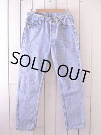 1990s【Levi's】501ケミカル スリムフィット(RE-Silhouette)　 表記w32 