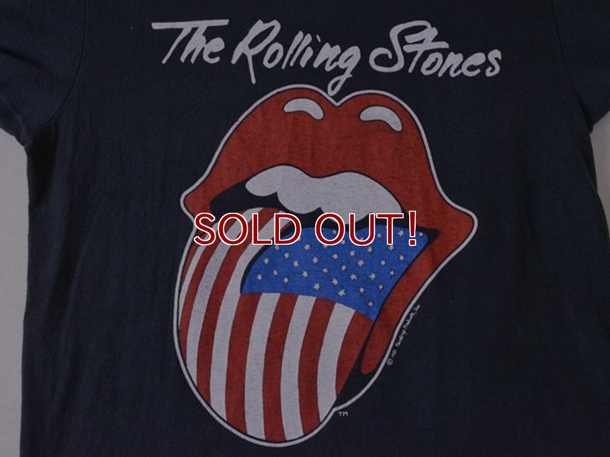 画像5: 1980s The Rolling Stones North American Tour Tシャツ　 表記M  (5)