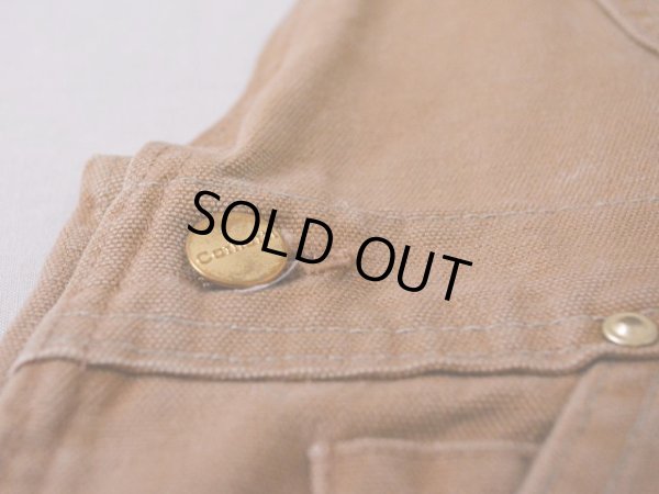 画像10: 1990s【Carhartt】ダブルニーダックオーバーオール US製  表記w38