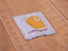 画像4: 1990s【Carhartt】ダブルニーダックオーバーオール US製　 表記w38  (4)
