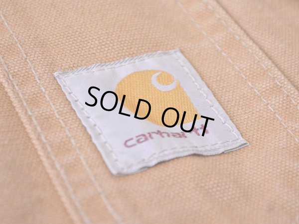 画像4: 1990s【Carhartt】ダブルニーダックオーバーオール US製  表記w38