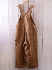 画像2: 1990s【Carhartt】ダブルニーダックオーバーオール US製　 表記w38  (2)