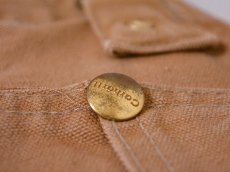 画像9: 1990s【Carhartt】ダブルニーダックオーバーオール US製　 表記w38  (9)
