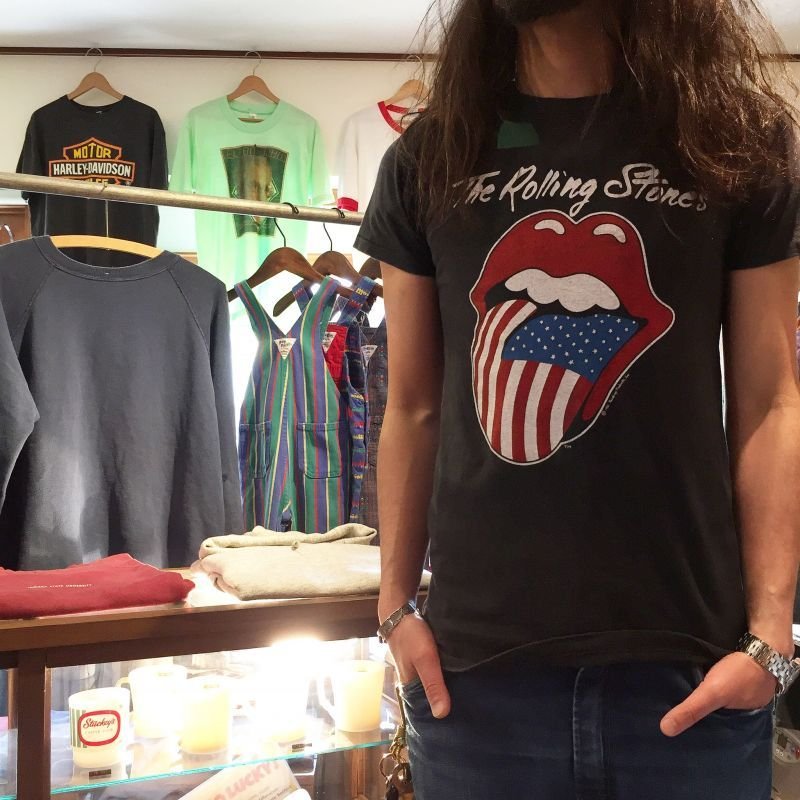 画像1: 1980s The Rolling Stones North American Tour Tシャツ 表記M