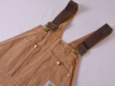 画像6: 1990s【Carhartt】ダブルニーダックオーバーオール US製　 表記w38  (6)