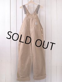 1990s【Carhartt】ダブルニーダックオーバーオール US製　 表記w38 