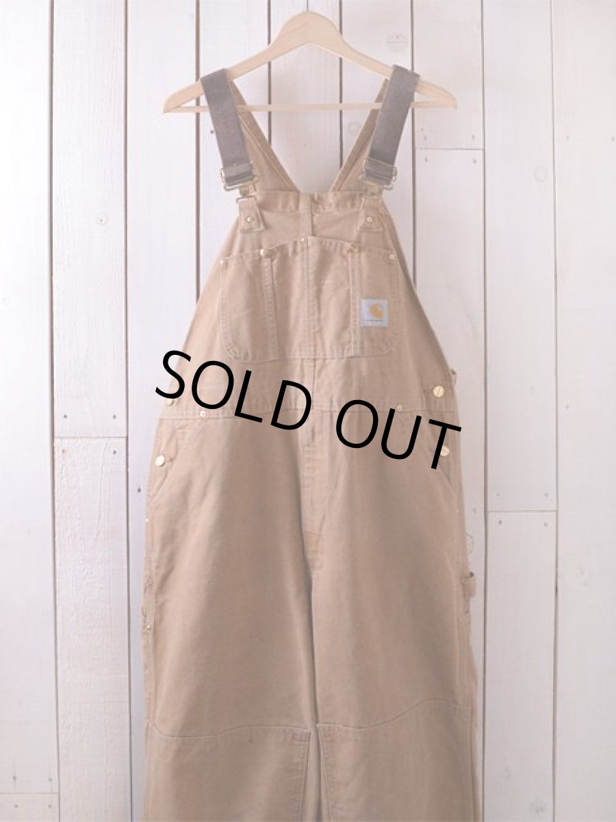 画像3: 1990s【Carhartt】ダブルニーダックオーバーオール US製　 表記w38  (3)