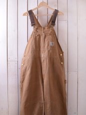 画像3: 1990s【Carhartt】ダブルニーダックオーバーオール US製　 表記w38  (3)
