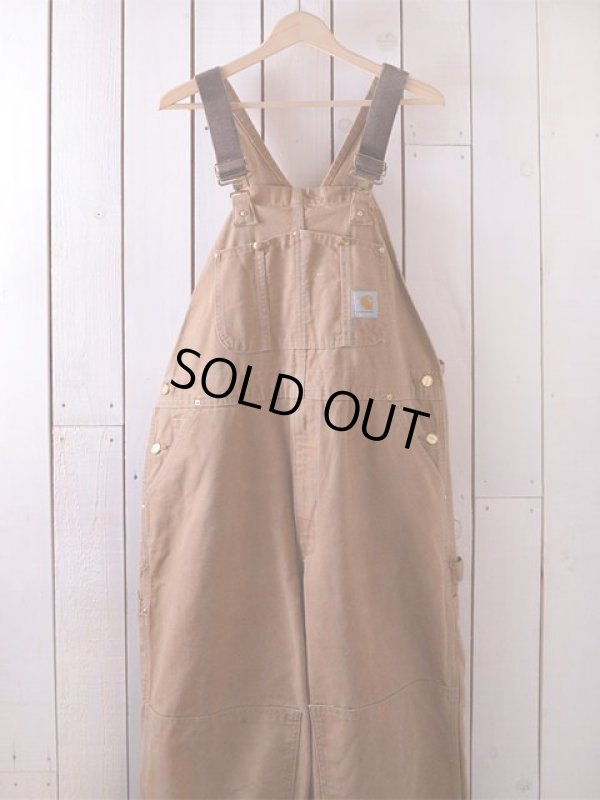 画像3: 1990s【Carhartt】ダブルニーダックオーバーオール US製  表記w38