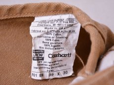 画像5: 1990s【Carhartt】ダブルニーダックオーバーオール US製　 表記w38  (5)