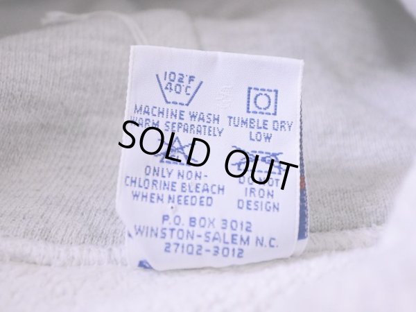 画像4: 1990s【Champion】リバースウィーブパーカー WISCONSIN  表記L