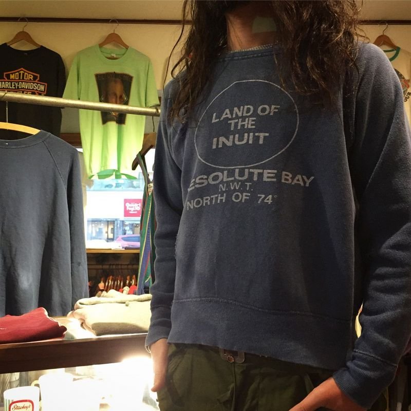 画像1: 1960s【Windsor Wear】LAND OF THE INUITスウェット 表記L