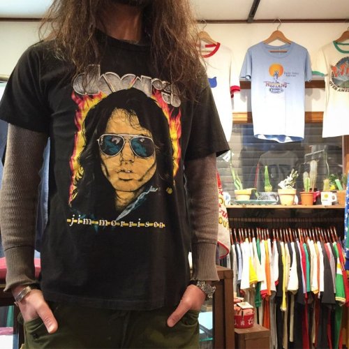 詳細画像1: 1980s The Doors Jim Morrison Tシャツ　 表記L 