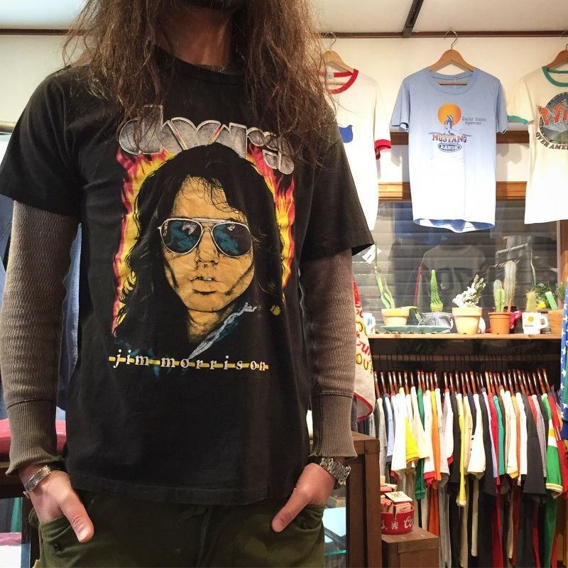 画像1: 1980s The Doors Jim Morrison Tシャツ 表記L