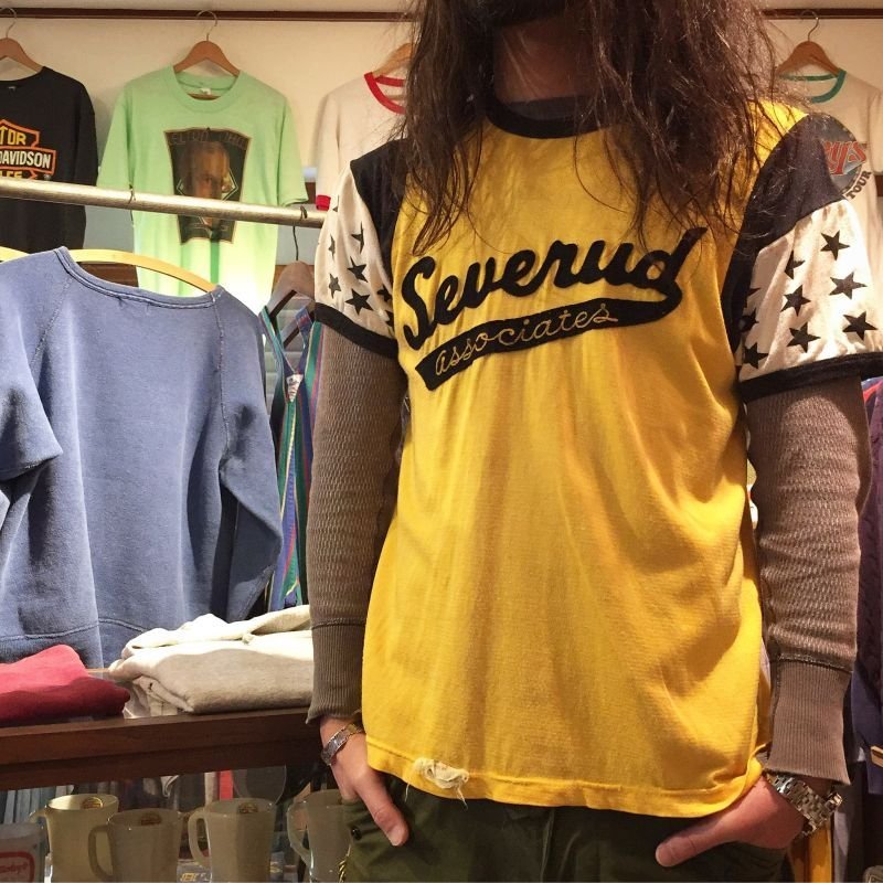 画像1: 〜1960s【Felco】レーヨンTシャツ 表記XL(実寸ML)