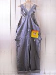 画像3: 1960s〜【DUCK HEAD】エプロン付きダブルニーヒッコリーオーバーオール　 DEAD STOCK!!　 表記W40 L34 