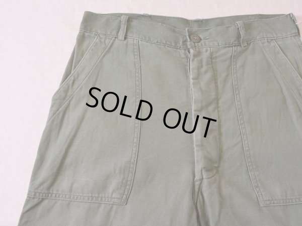画像6: 1960s US.ARMYコットンベイカーパンツ　 表記W32 