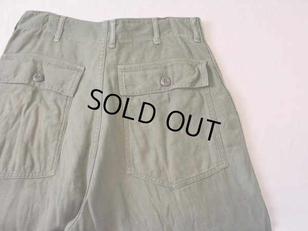 画像8: 1960s US.ARMYコットンベイカーパンツ　 表記W30 