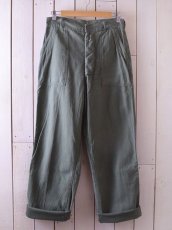 画像1: 1960s US.ARMYコットンベイカーパンツ　 表記W32  (1)