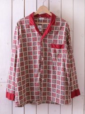 画像2: 1960s〜【TOWNCRAFT】パジャマセットアップ　 表記M  (2)